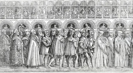 Dogenprozession, ca. 1555-60
